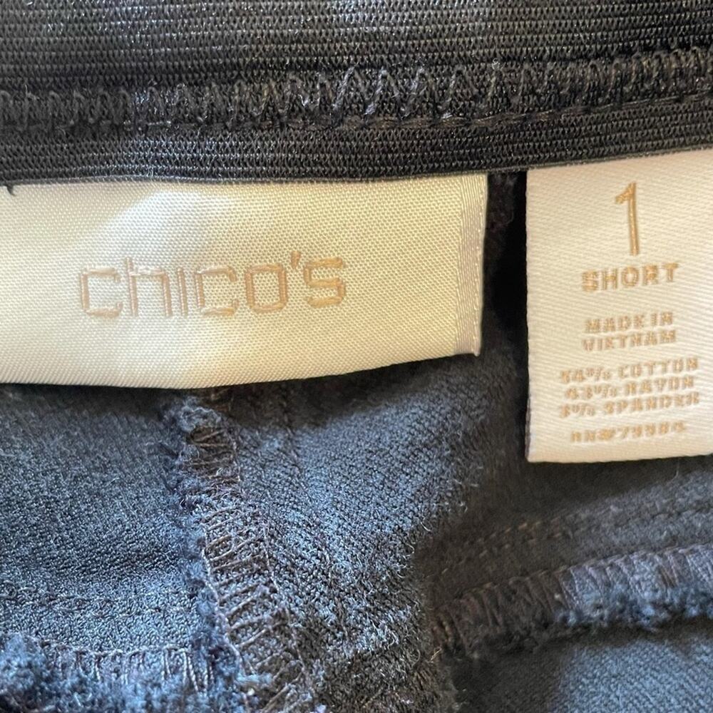 Chico’s Black 5 Pocket‎ Stretch Jeans Size 8 - Picture 3 of 6